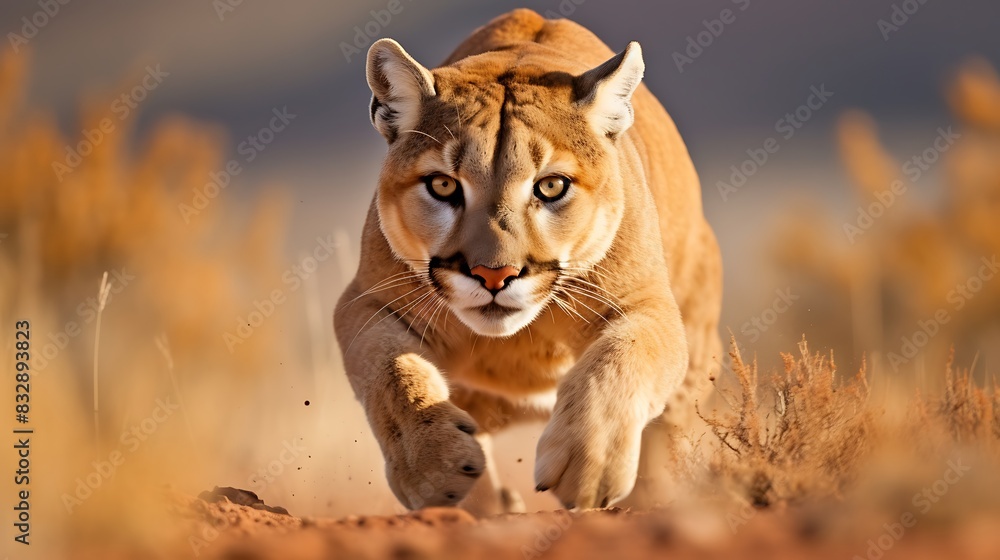 Obraz premium lioness in the wild