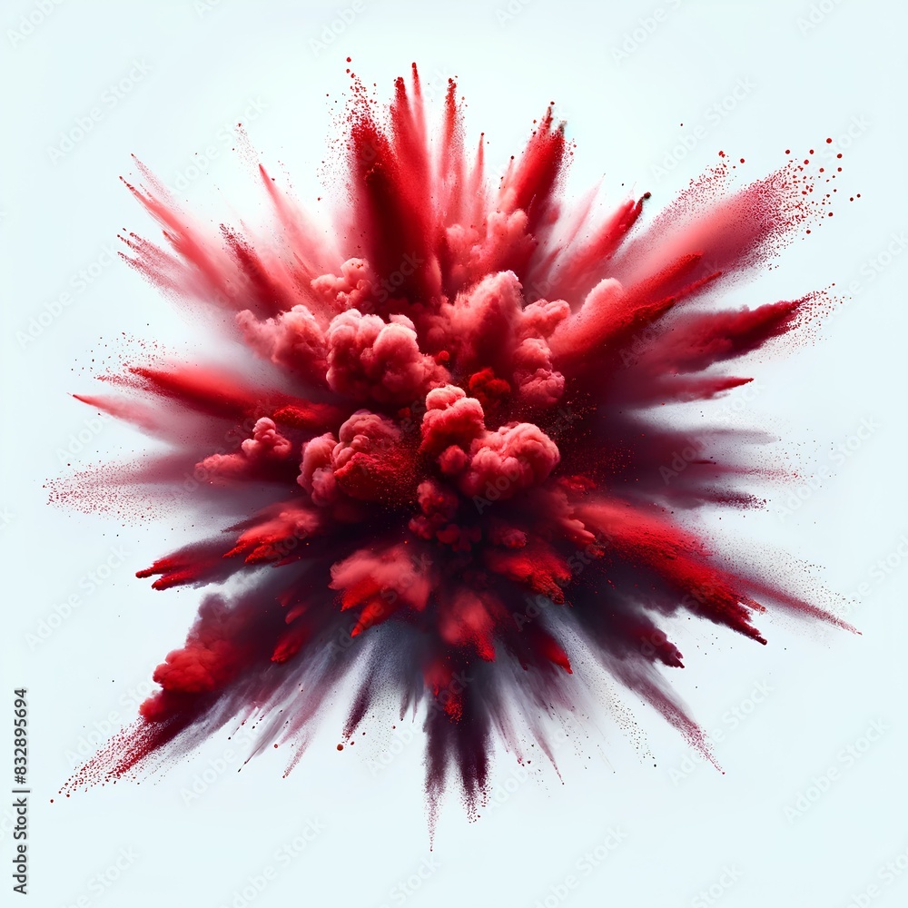 red explosion red explosion