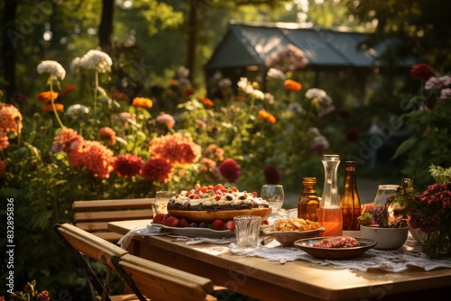 Outdoor dining - Generative AI