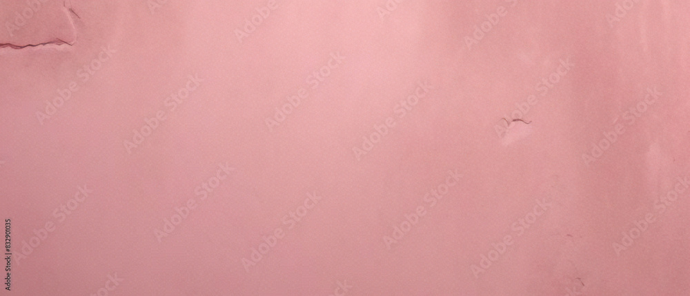 Fototapeta premium pink grunge paper texture with painting soft textured on wet white paper vector background, watercolor Pink scraped grunge texture, grainy scratched pink watercolor background abstract texture