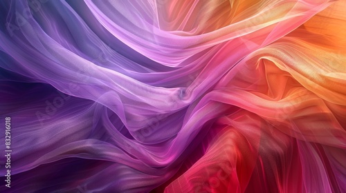 Wallpaper Mural Abstract Fabric Texture with Intricate Swirling Patterns Torontodigital.ca