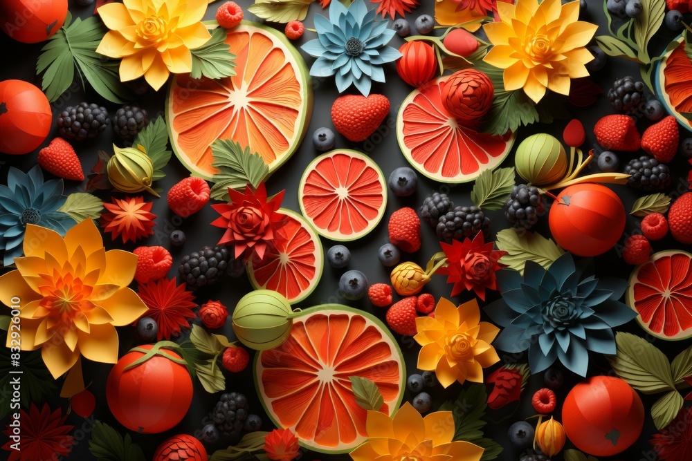 Summer fruits - Generative AI Summer fruits - Generative AI