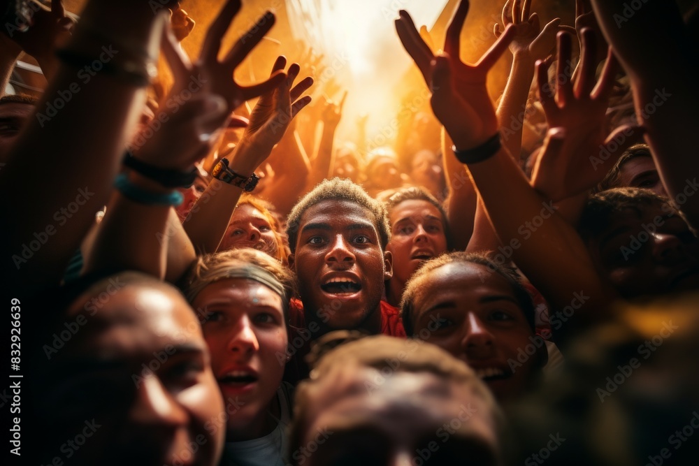 Obraz premium Music festivals - Generative AI