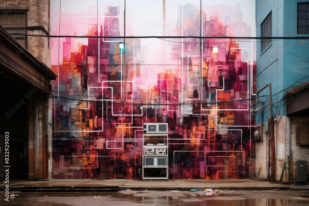 Street art - Generative AI