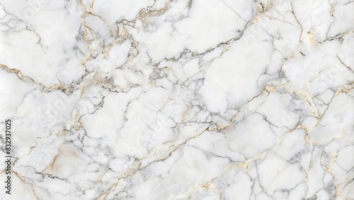 White marble texture background with intricate natural patterns for design projects