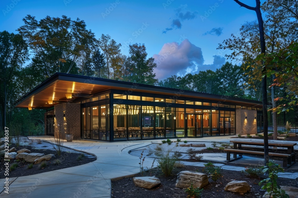 Contemporary Exterior Building Contemporary Exterior Building
