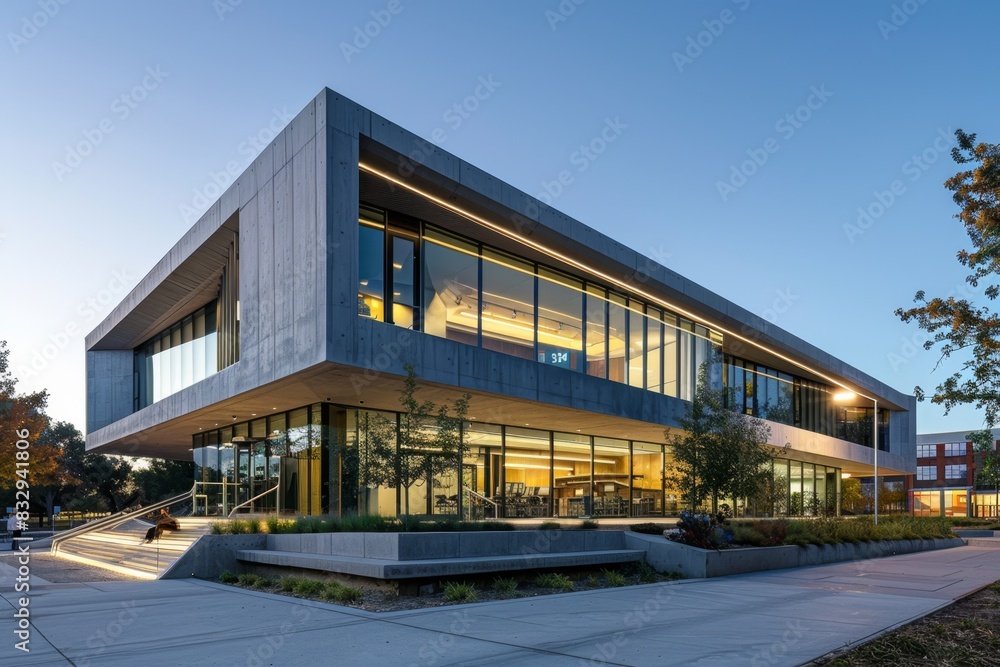 Contemporary Exterior Building Contemporary Exterior Building