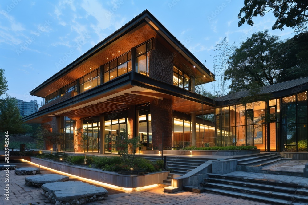 Contemporary Exterior Building Contemporary Exterior Building
