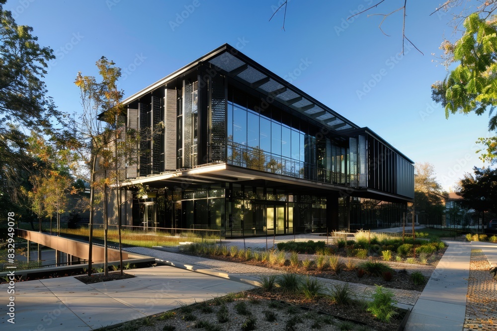 Obraz premium Contemporary Exterior Building