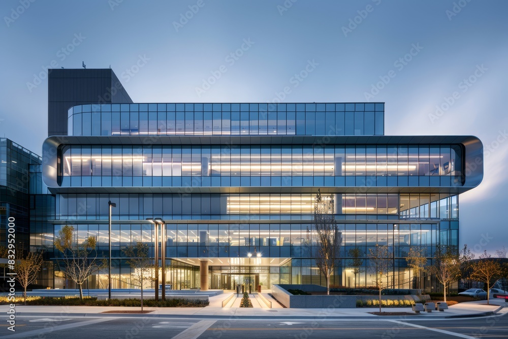 Obraz premium Contemporary Exterior Building