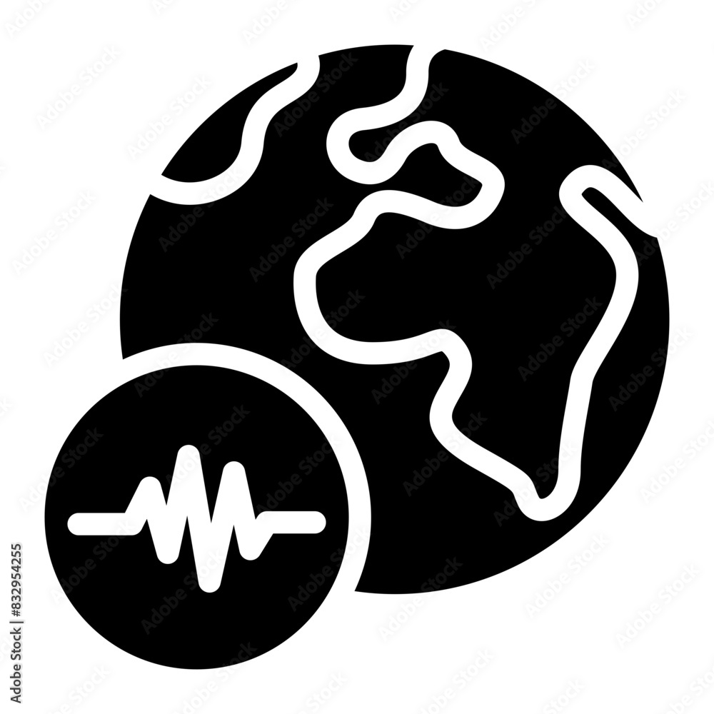 Obraz premium earthqucke