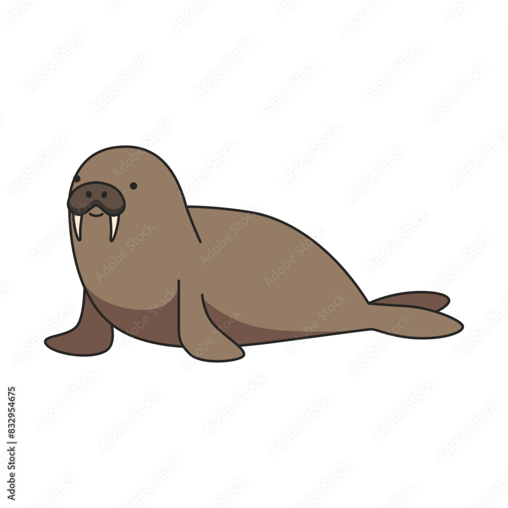 Obraz premium Walrus illustration