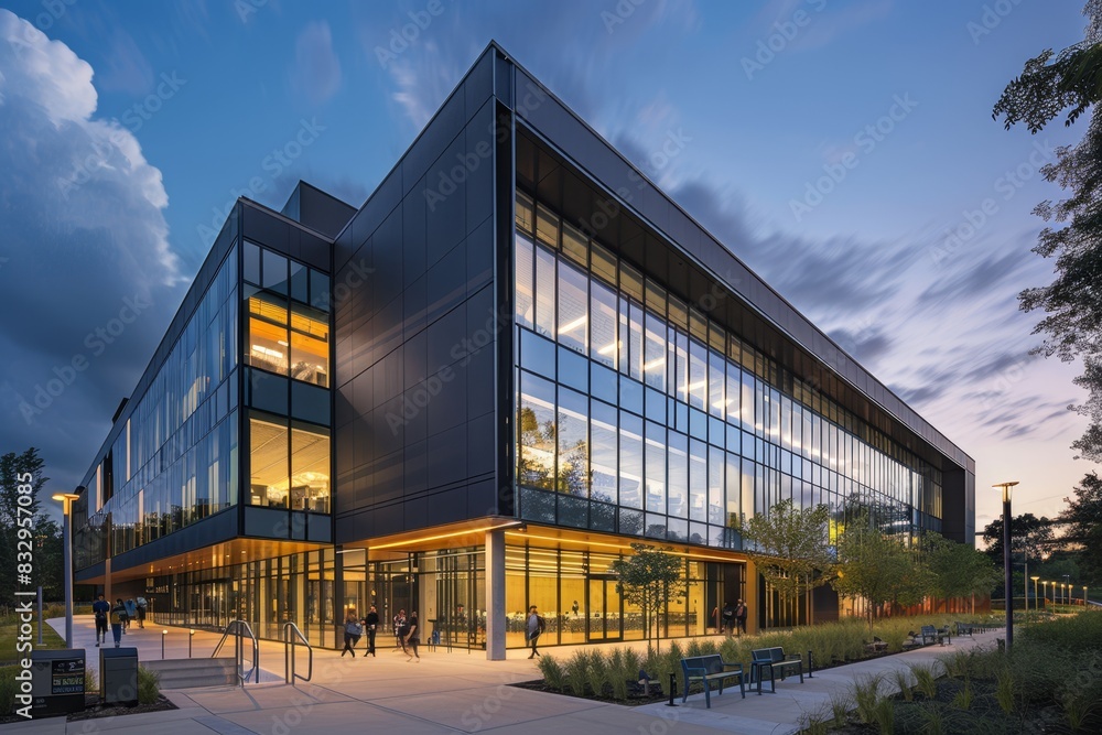 Contemporary Exterior Building Contemporary Exterior Building