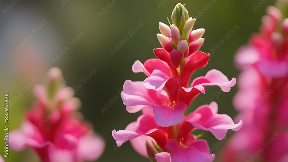 Photo of snapdragon flower generative ai Photo of snapdragon flower generative ai