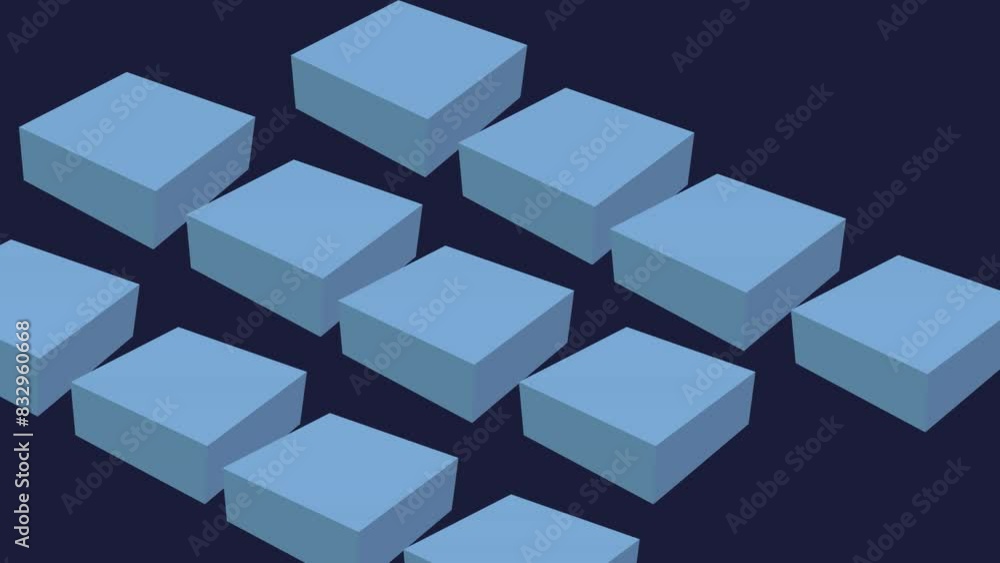 Cube 3D shape animation Cube 3D shape animation