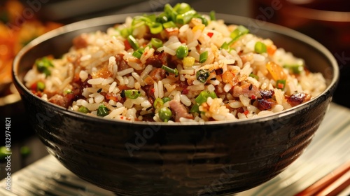Chinese traditional grilled rice blend