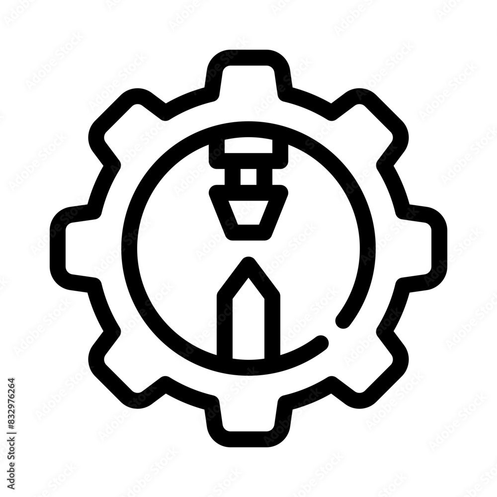 worker line icon worker line icon