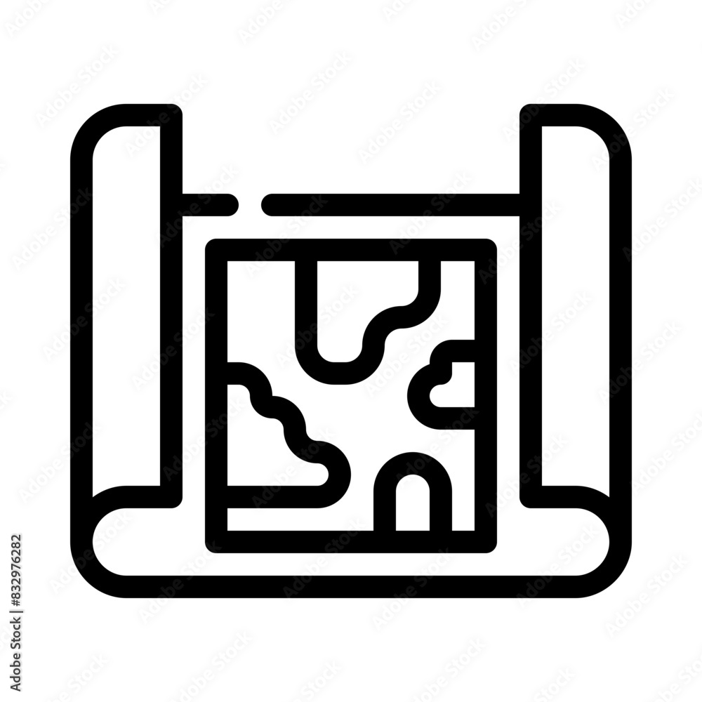 blueprint line icon blueprint line icon
