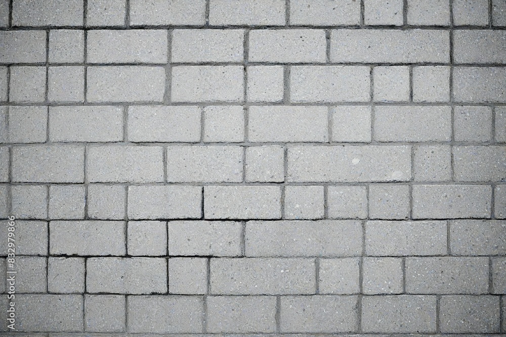 Obraz premium gray brick wall