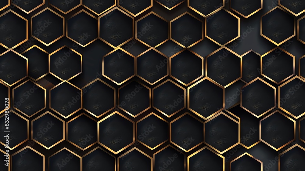 pattern seamless geometric line abstract gold luxury color vector with hexagons pattern seamless geometric line abstract gold luxury color vector with hexagons