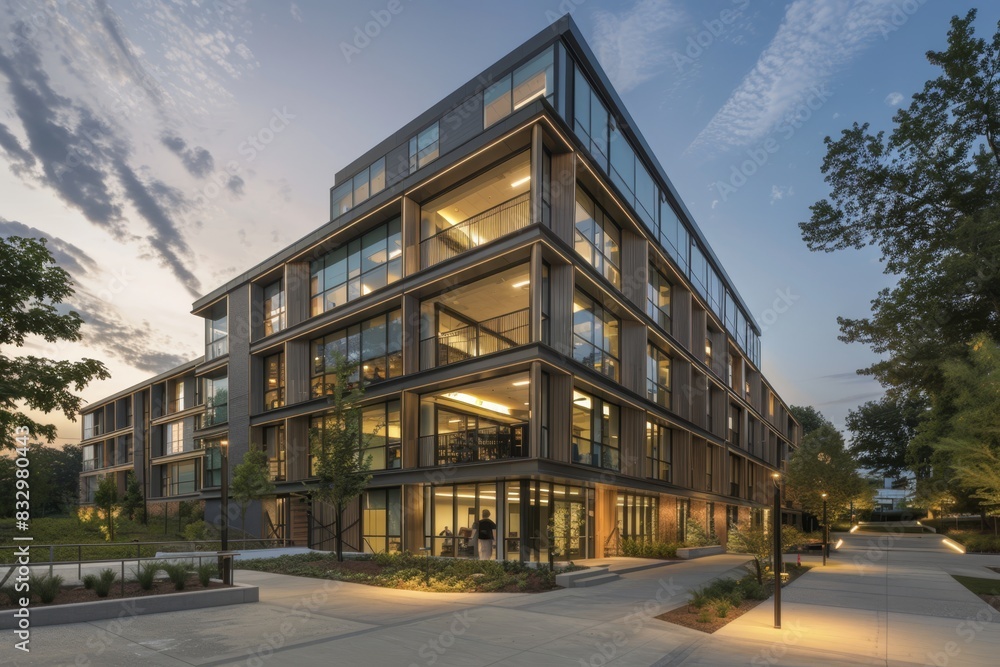 Contemporary Exterior Building Contemporary Exterior Building