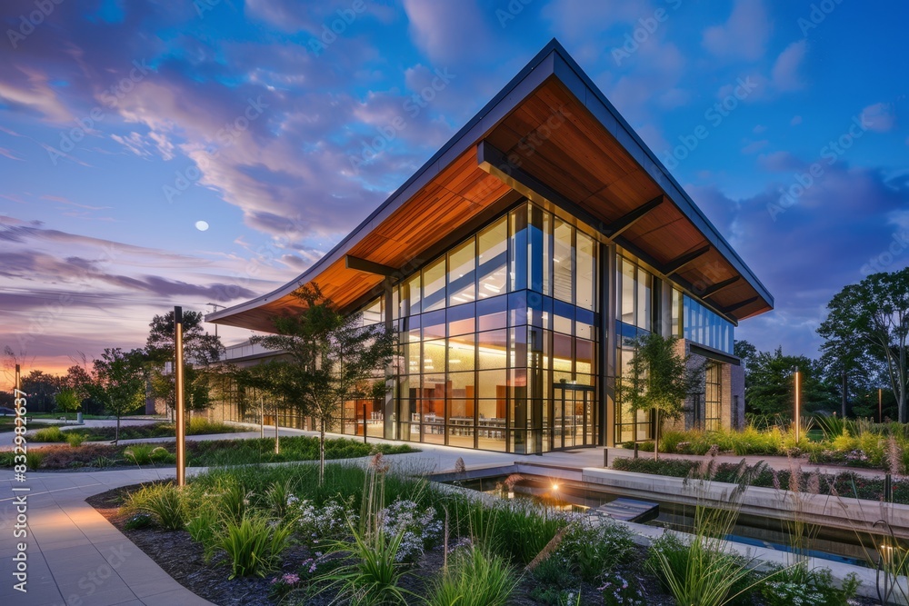 Contemporary Exterior Building Contemporary Exterior Building