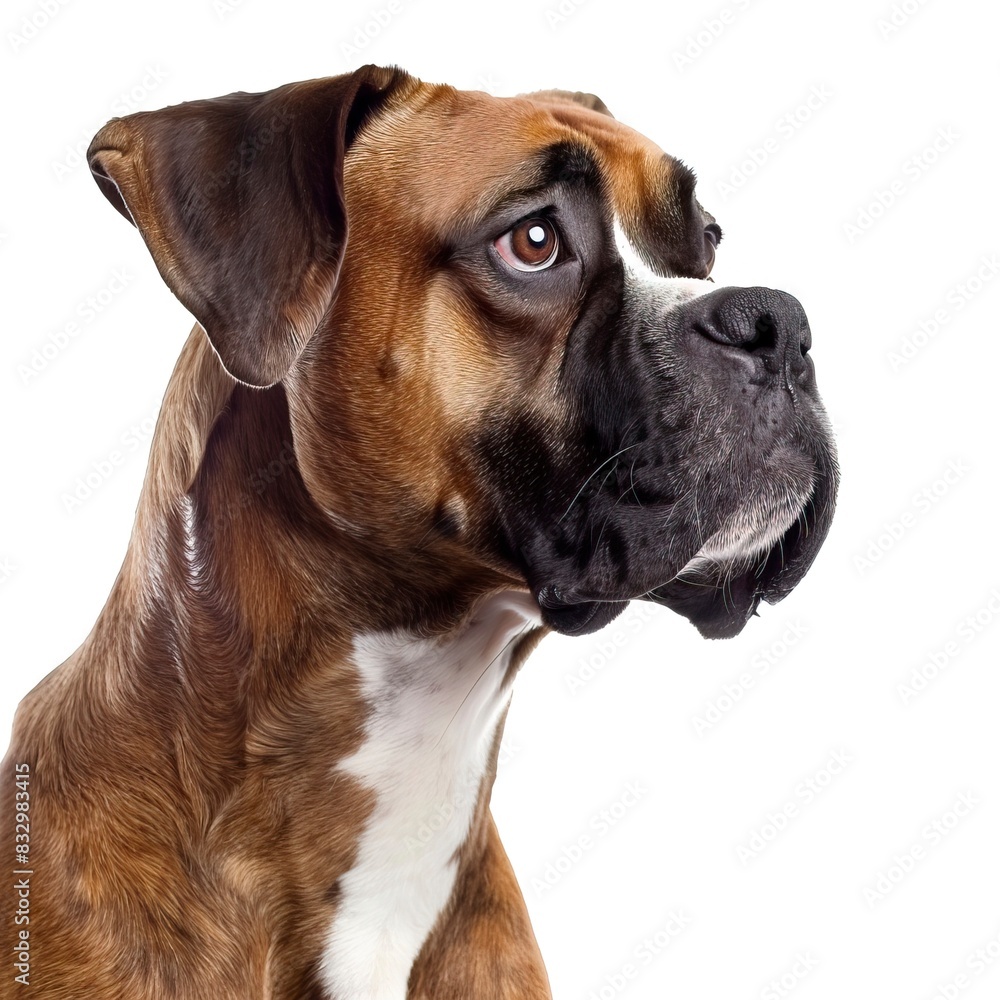 Boxer dog, boxer brindle Boxer dog, boxer brindle