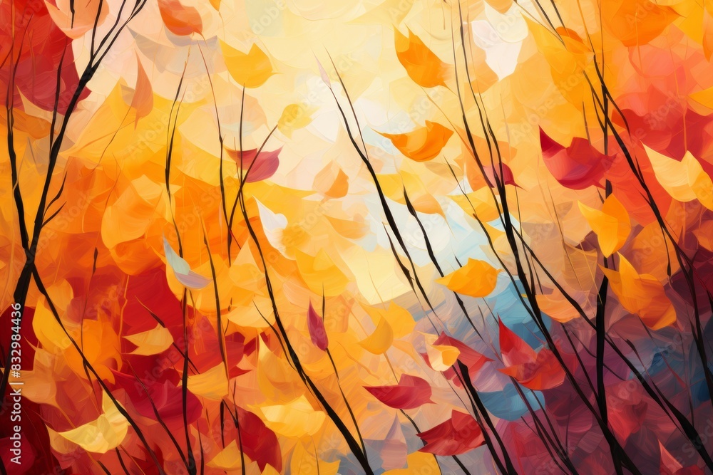 Fall foliage - Generative AI Fall foliage - Generative AI