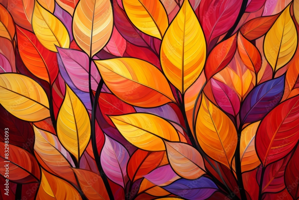Fall foliage - Generative AI Fall foliage - Generative AI