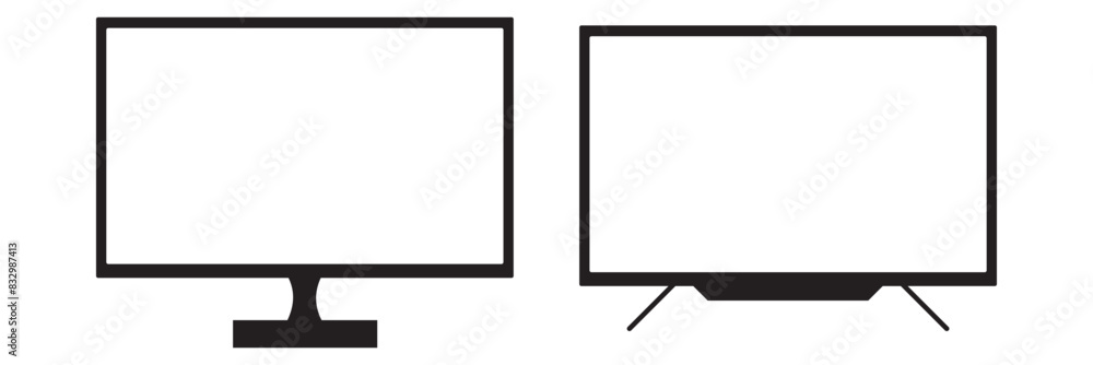 tv icon , vector illustration. EPS 10. tv icon , vector illustration. EPS 10.