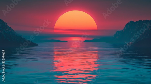 Wallpaper Mural landscape and scene, zen concept illustration Torontodigital.ca