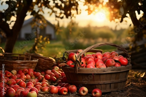 Apple orchards - Generative AI