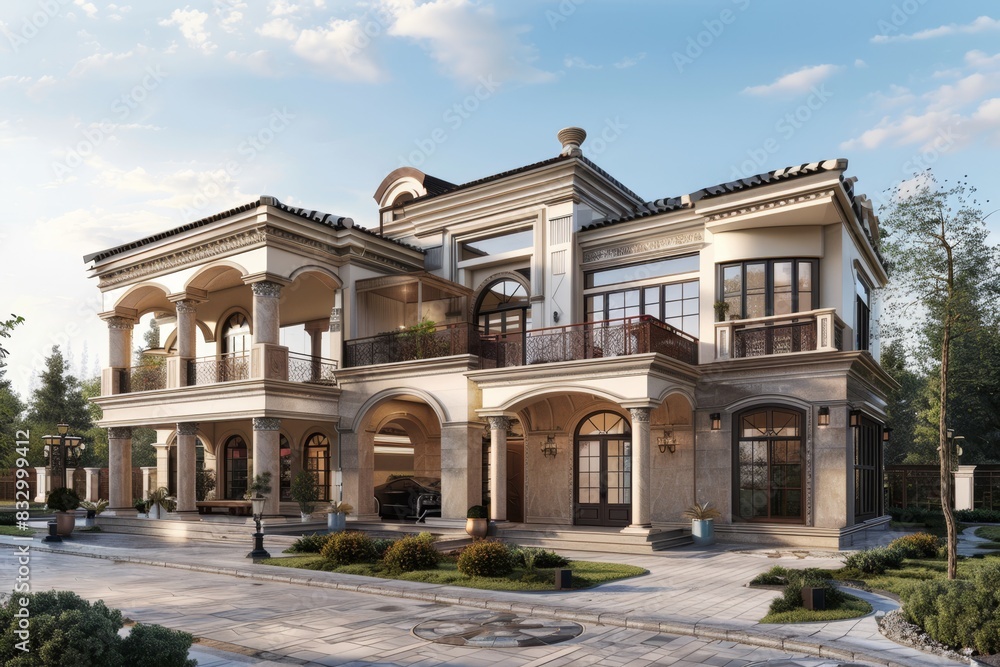 Fototapeta premium Contemporary Exterior Building