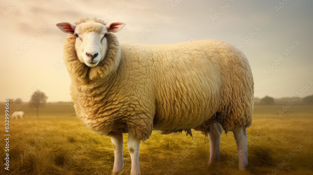 Adorable, highresolution illustration of contented sheep in a grazing pasture with fluffy wool perfect for countryside charm. Adorable, highresolution illustration of contented sheep in a grazing pasture with fluffy wool perfect for countryside charm.