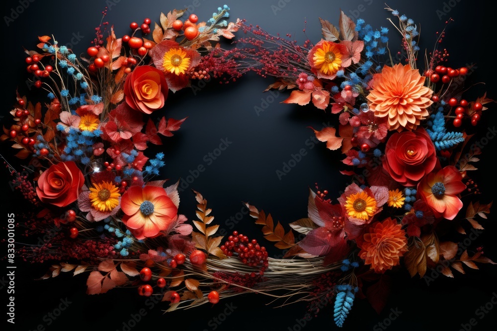 Wreaths and garlands - Generative AI Wreaths and garlands - Generative AI