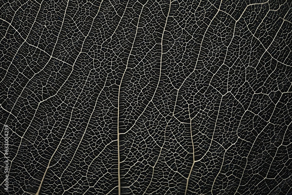 Naklejka premium spider web on a dark background