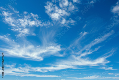 blue sky with clouds