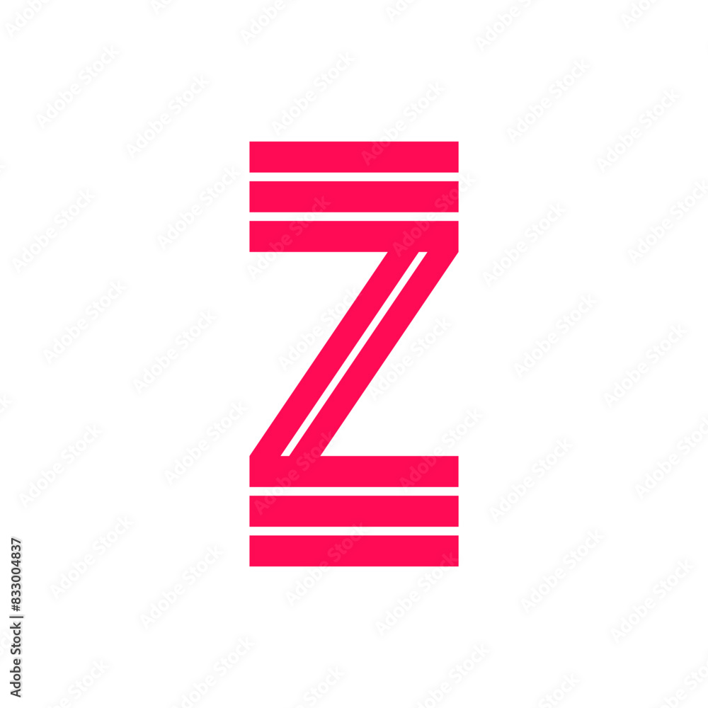 Fototapeta premium Monogram Z. Design vector Z logo. Monogram initial letter mark Z logo design. Monogram design vector logo. Monogram initial letter mark Z logo design. Simple Z monogram. Monogram Z design logo