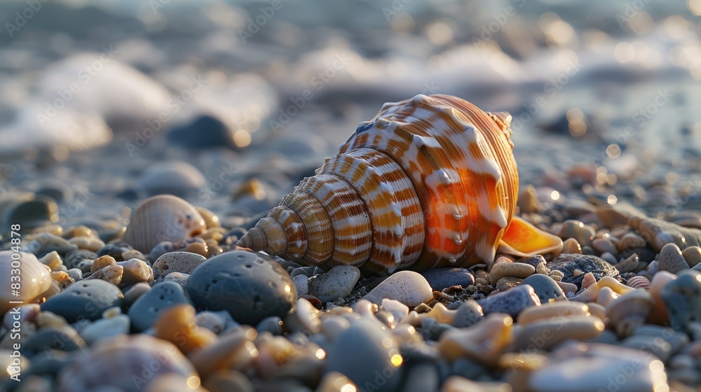 The seashell found along the shore The seashell found along the shore