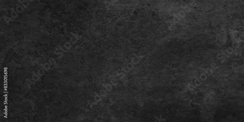 Black texture chalk board and black board background. stone concrete texture grunge backdrop background anthracite panorama. Panorama dark grey black slate background or texture. 