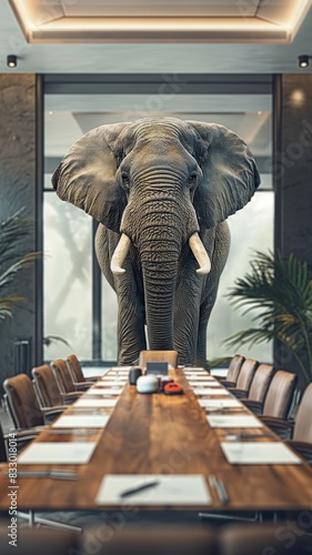 AN ELEPHANT IN THE CONFERENCE ROOM