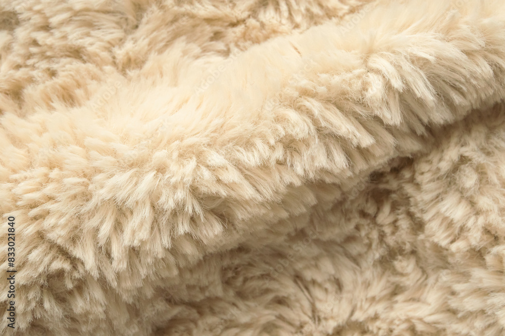 Brown fluffy fur fabric wool texture background Brown fluffy fur fabric wool texture background