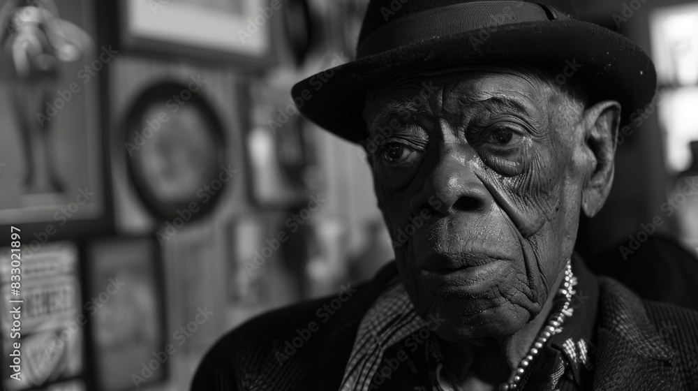 Portrait of a old man tattoo artist at studio tattoo Portrait of a old man tattoo artist at studio tattoo