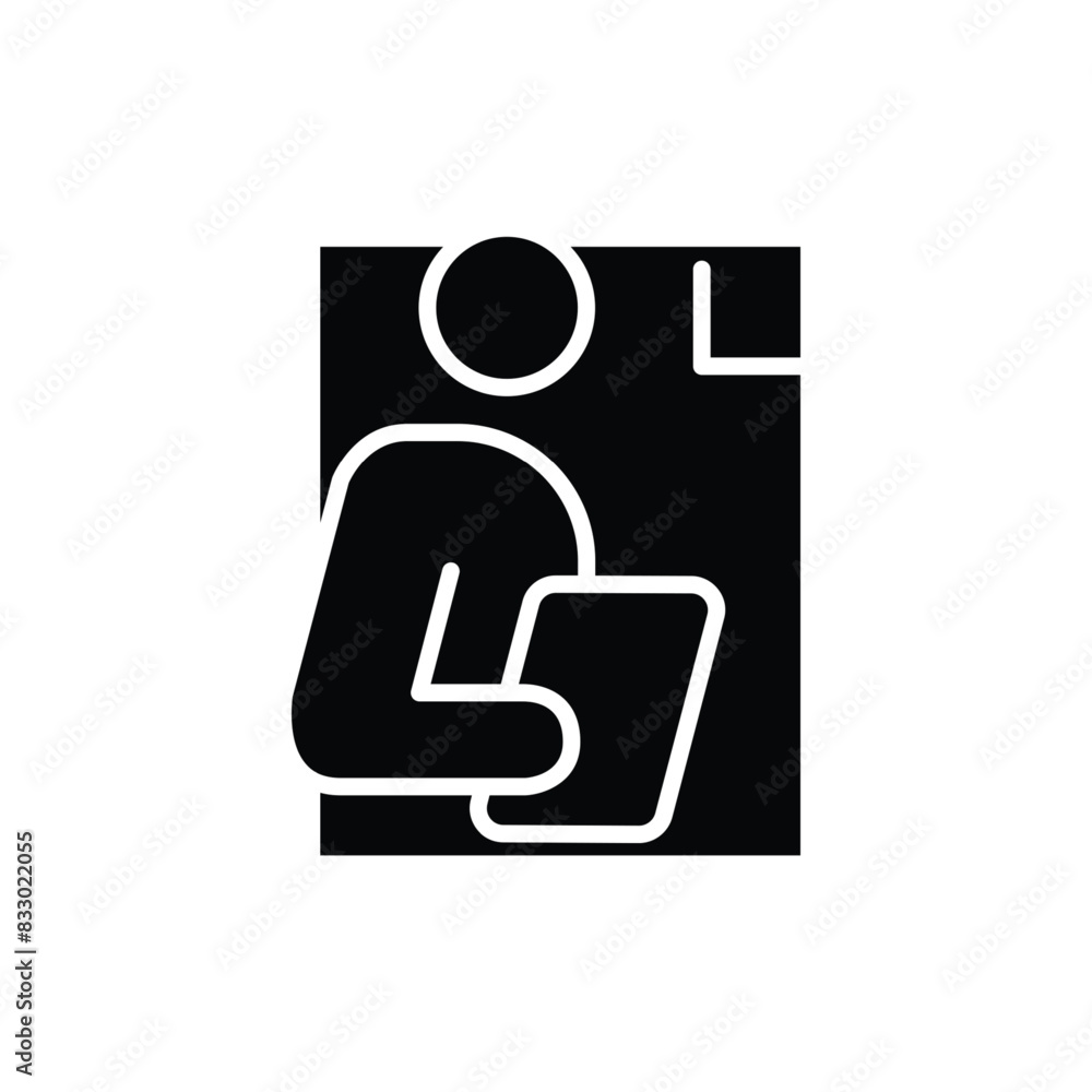 account officer solid icon vector design good for website and mobile app account officer solid icon vector design good for website and mobile app