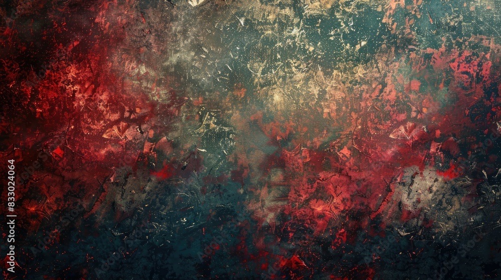 Fototapeta premium Abstract background grunge full color