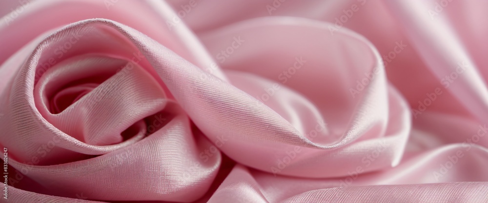 Obraz premium Romantic light pink fabric Pale Blush Dream Soft Pink Fabric