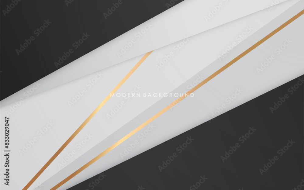 modern abstract black white and golden luxury lines background modern abstract black white and golden luxury lines background