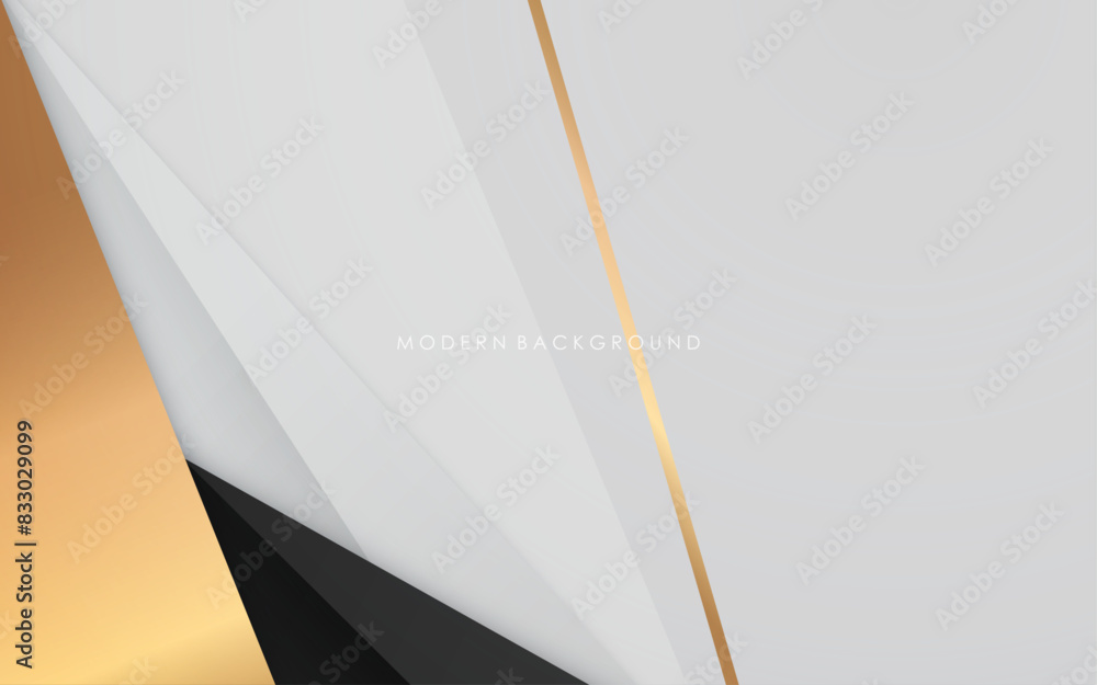 modern abstract black white and golden luxury lines background modern abstract black white and golden luxury lines background