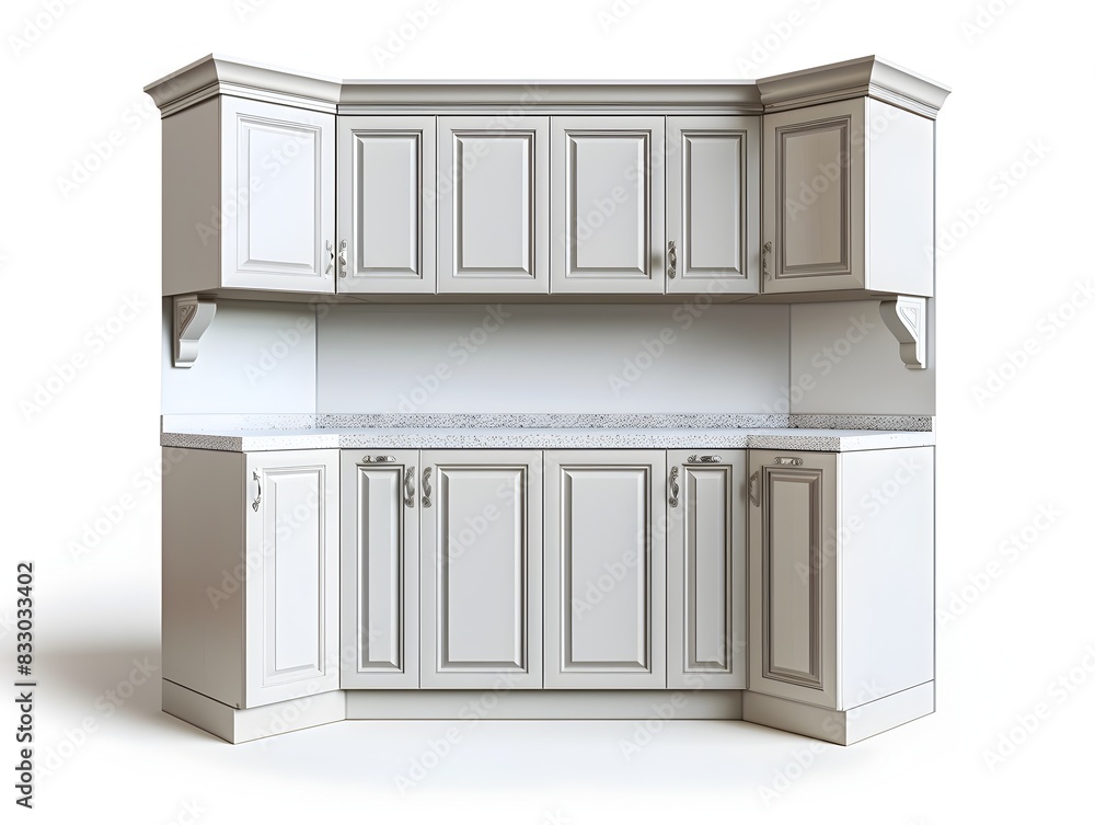 Minimalist White Kitchen Cabinet in Minimalist White Kitchen Cabinet in