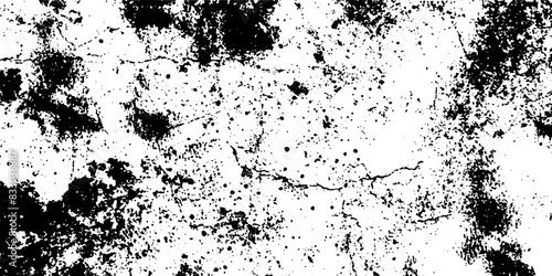 Wallpaper Mural Grunge background of black and white, Grunge texture design, vector Torontodigital.ca